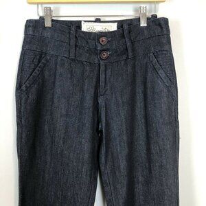 Aventura Somersett Denim Pants Jeans Unique Front Size 4 Inseam 32" NWT